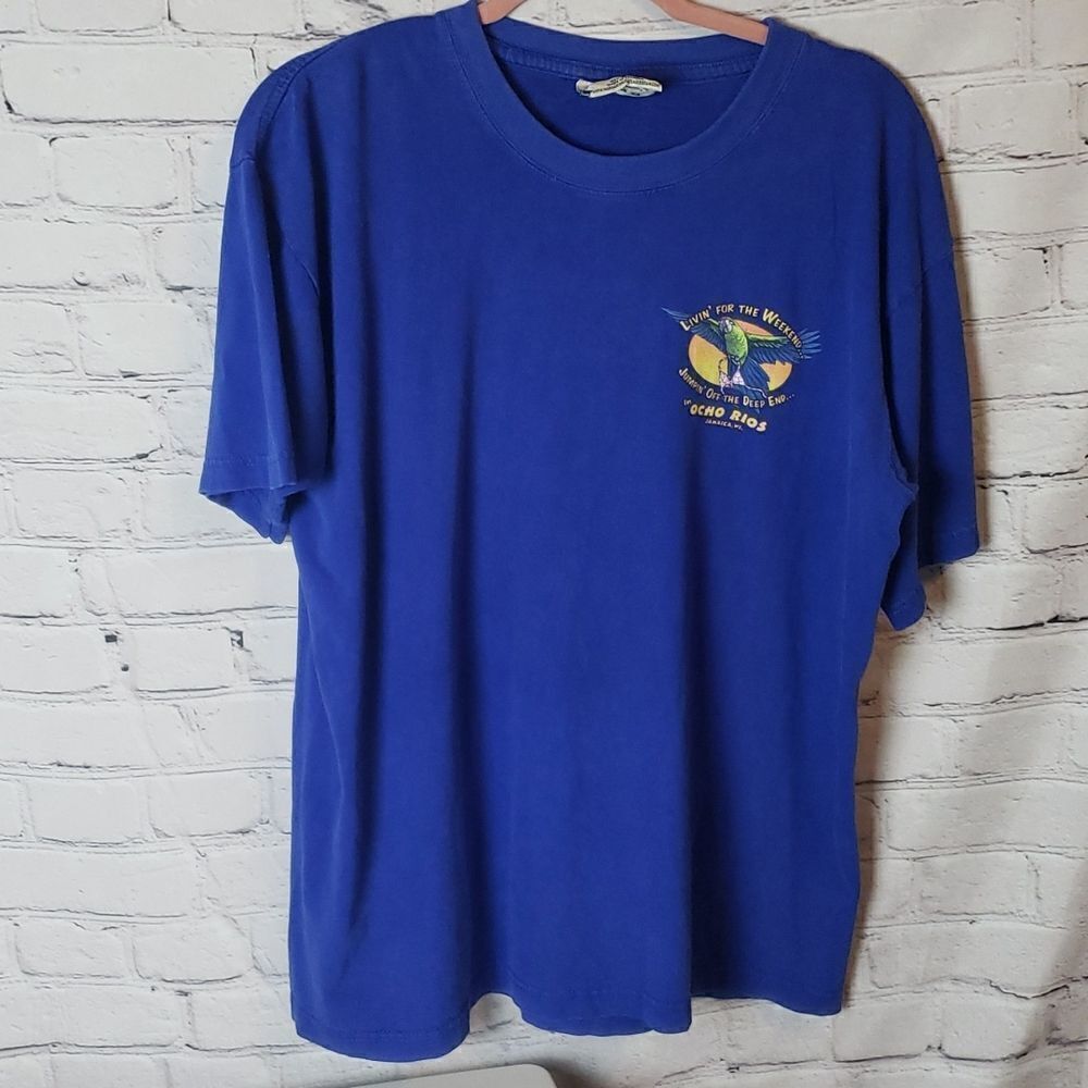 Y2K 2002 Jimmy Buffett Livin' For the Weekend Jamaica, WI Shirt